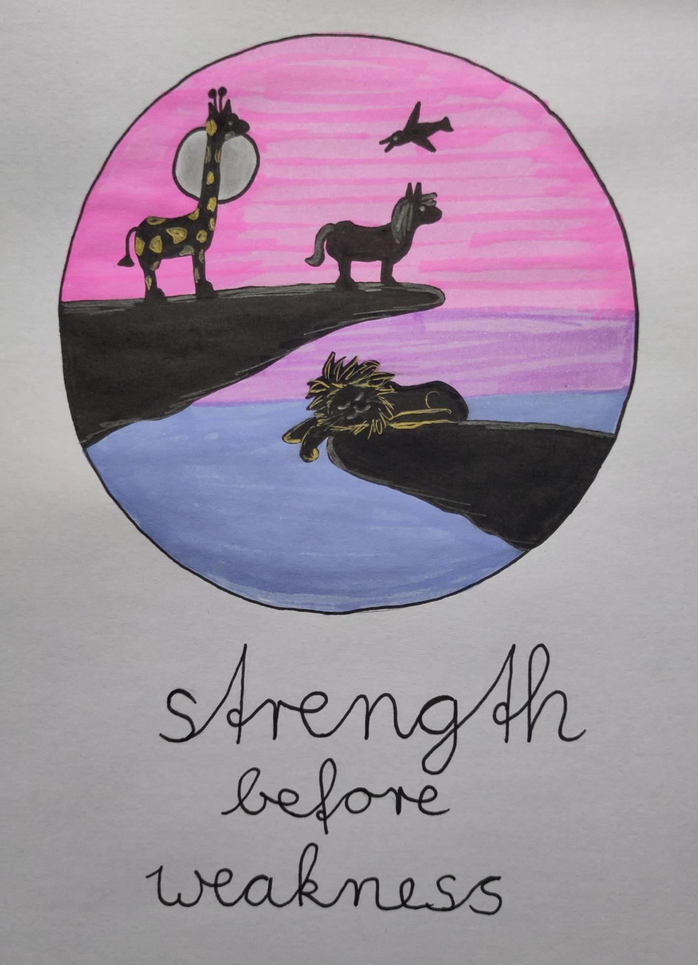 strength before weakness