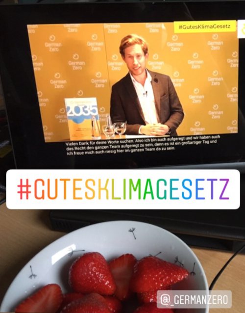 #GutesKlimaGesetz LiveStream